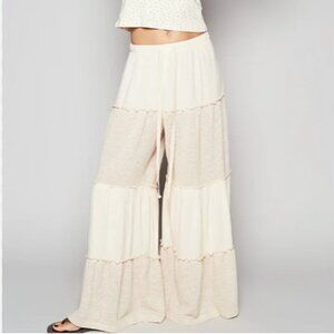 POL Seashell Drift Pants Wide Leg Size Various